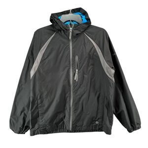 Columbia Boys Youth Jacket‎ Size XL Zip Front Lined Windbreaker Hooded Outdoors